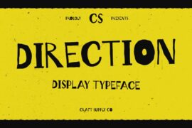 CS Direction Demo Font