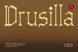 CS Drusilla Demo Font