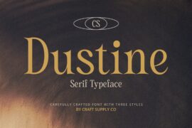 CS Dustine Demo Font