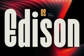 CS Edison Demo Font