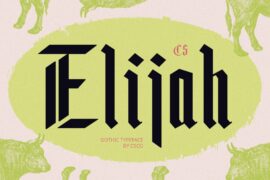 CS Elijah Demo Font