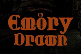 CS Emory Drawn Demo Font
