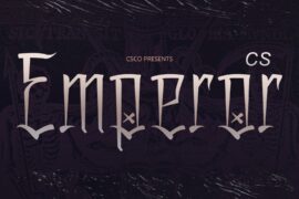CS Emperor Demo Font