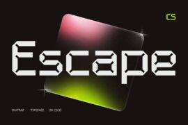 CS Escape Demo Font
