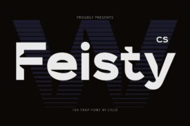 CS Feisty Demo Font