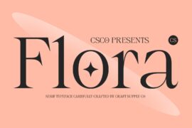 CS Flora Demo Font