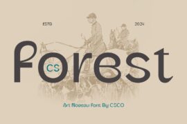 CS Forest Demo Font