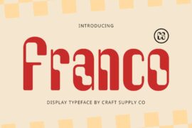 CS Franco Demo Font