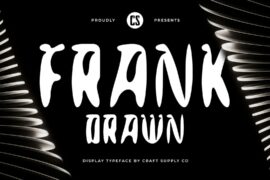 CS Frank Drawn Demo Font