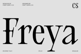 CS Freya Demo Font