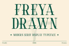 CS Freya Drawn Demo Font