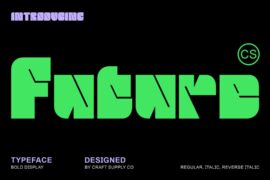 CS Future Demo Font