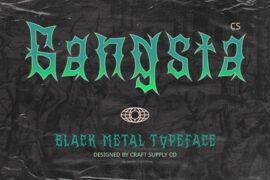 CS Gangsta Demo Font