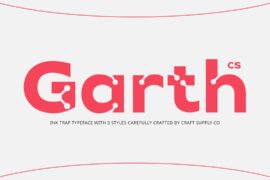 CS Garth Demo Font