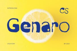 CS Genaro Demo Font