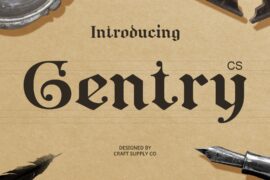 CS Gentry Demo Font