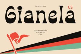 CS Gianela Demo Font