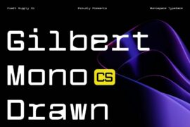 CS Gilbert Mono Drawn Demo Font