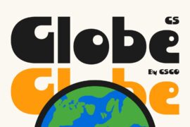 CS Globe Demo Font