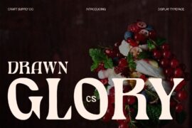 CS Glory Drawn Demo Font