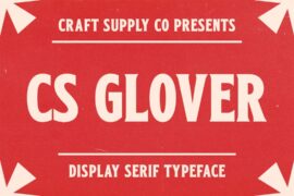 CS Glover Demo Font