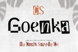CS Goenka Demo Font