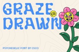 CS Graze Drawn Demo Font