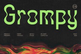 CS Grompy Demo Font
