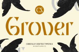 CS Grover Demo Font