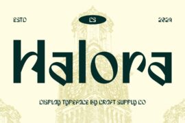CS Halora Demo Font