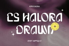 CS Halora Drawn Demo Font
