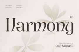 CS Harmony Demo Font