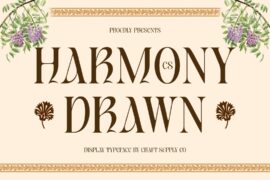 CS Harmony Drawn Demo Font