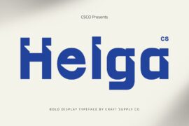 CS Helga Demo Font