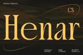 CS Henar Demo Font