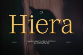 CS Hiera Demo Font
