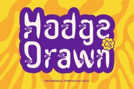 CS Hodge Drawn Demo Font