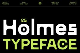 CS Holmes Demo Font