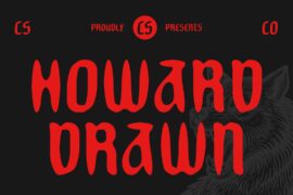 CS Howard Drawn Demo Font