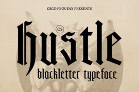 CS Hustle Demo Font
