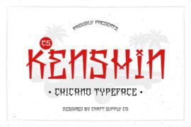 CS Kenshin Demo Font