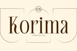 CS Korima Demo Font