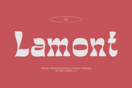 CS Lamont Demo Font