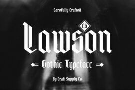 CS Lawson Demo Font