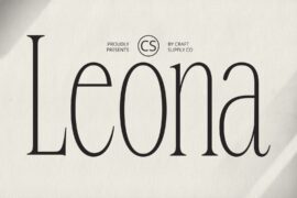 CS Leona Demo Font