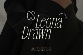 CS Leona Drawn Demo Font