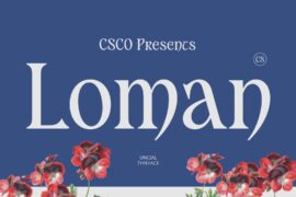 CS Loman Demo Font