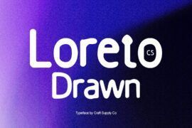 CS Loreto Drawn Demo Font