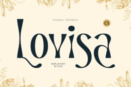 CS Lovisa Demo Font