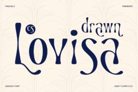 CS Lovisa Drawn Demo Font